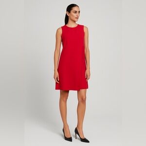 Adrianna Papell Women’s Red Sleeveless Sheath Dress Size 2 (NWT)